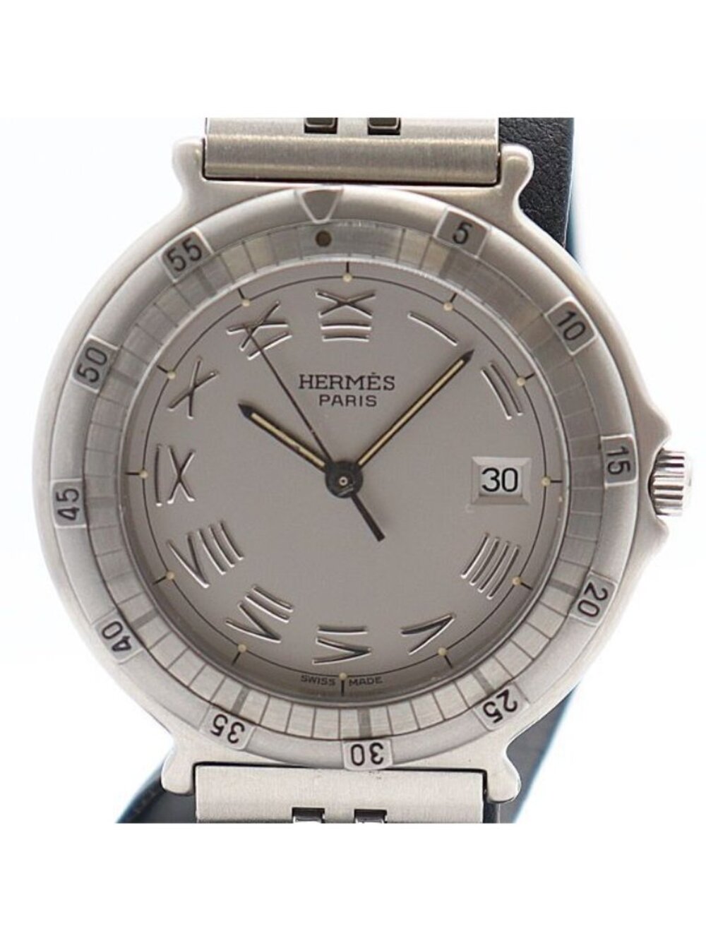 Hermes Captain Nemo Light Gray Dial Watch